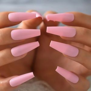 NWT matte pink nails